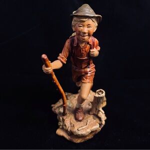 Children of the World Hand Painted Pewter-“The German Boy”-Retired